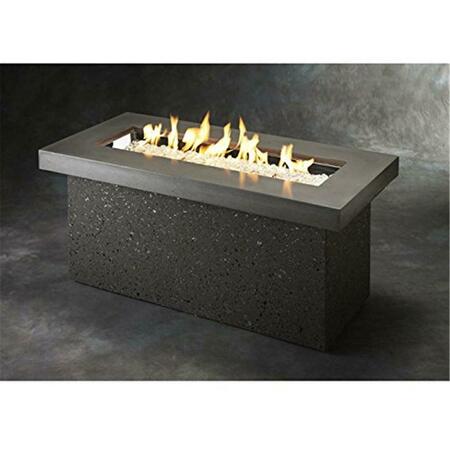 THE OUTDOOR GREATROOM CO Key Largo Fire Pit With Midnight Mist Top And Grey Base Multibox Kit KL-1242-MM